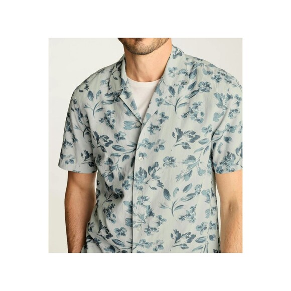 Bonobos Riviera Cabana Men's Shirt Buttondown Printed Short Sleeve L NEW 283456